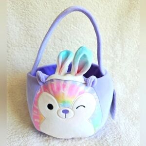 New Squishmallows new release 2025 Hedgehog Babette Peeps Tie Dye Easter Basket